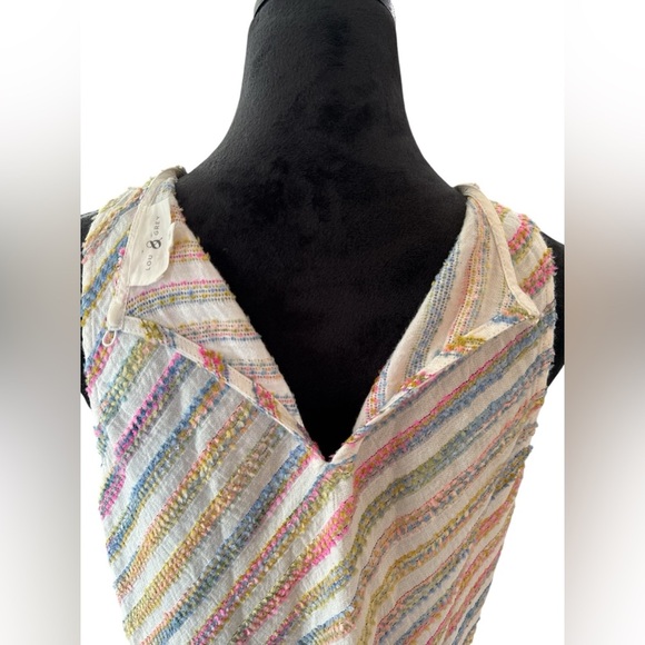 Lou & Grey Colorful Striped Sleeveless Midi Dress - Picture 7 of 12